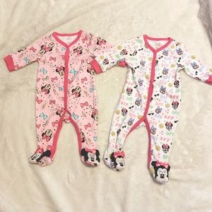 Disney Baby Minnie Mouse PJs 6-9M